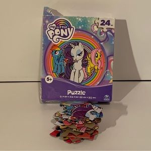 🌈 [4/$25] 2021 HASBRO MY LITTLE PONY 24 PIECE PUZZLE BY SPIN MASTER 🌈